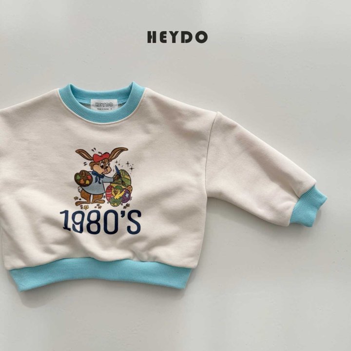 Heydo - Korean Children Fashion - #magicofchildhood - Art Rabbit Sweatshirts - 5