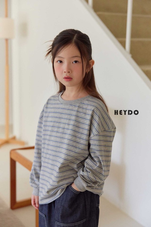 Heydo - Korean Children Fashion - #magicofchildhood - Stella Stripe Tee - 11