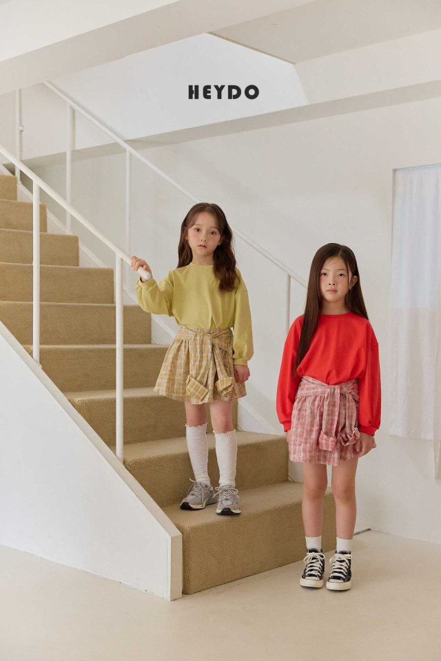 Heydo - Korean Children Fashion - #minifashionista - Vintage Check Skirt - 11