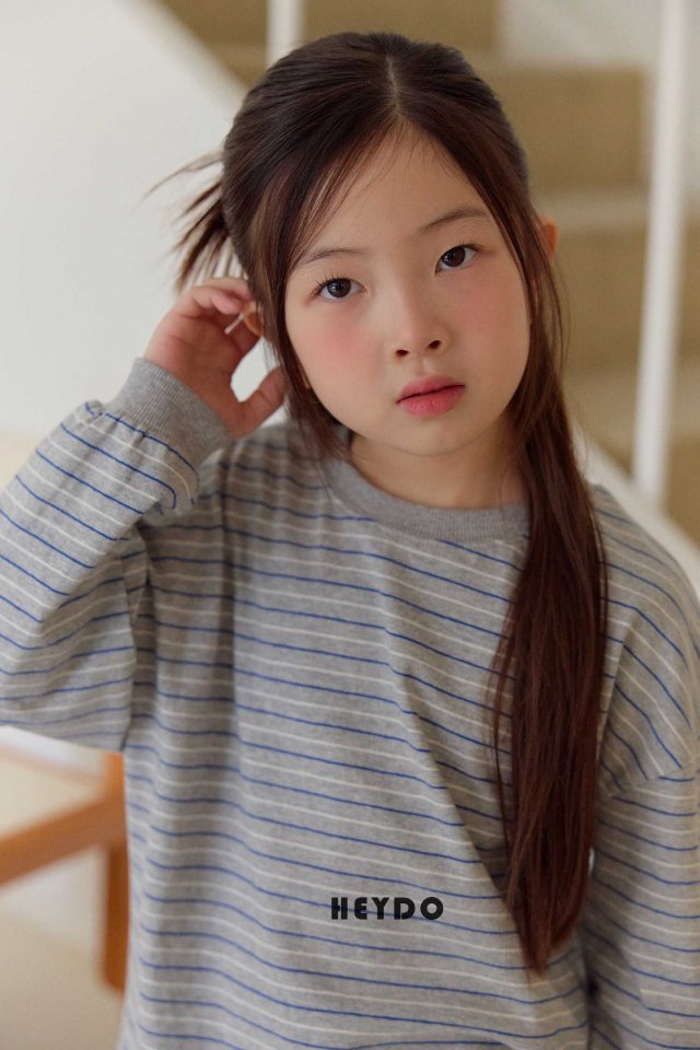 Heydo - Korean Children Fashion - #minifashionista - Stella Stripe Tee - 12