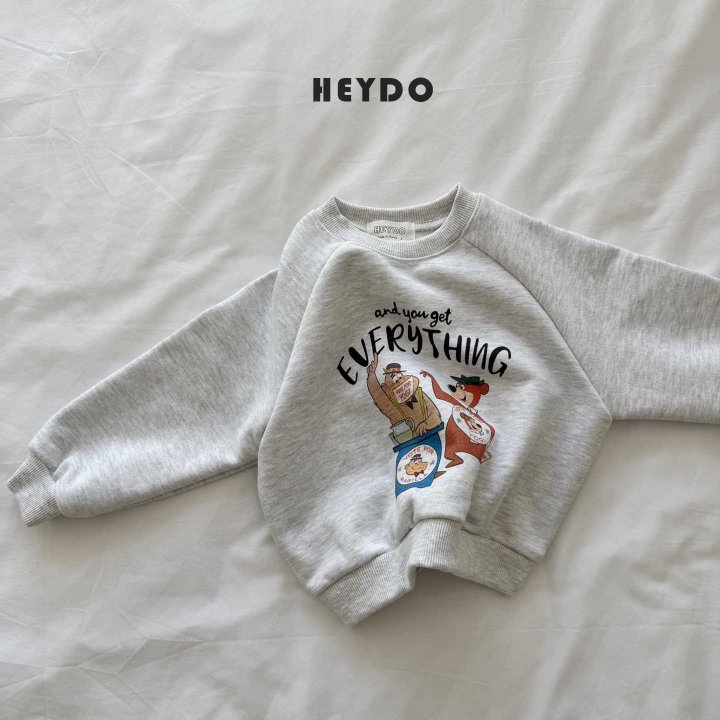 Heydo - Korean Children Fashion - #minifashionista - Yogi Bear Sweatshirts - 6