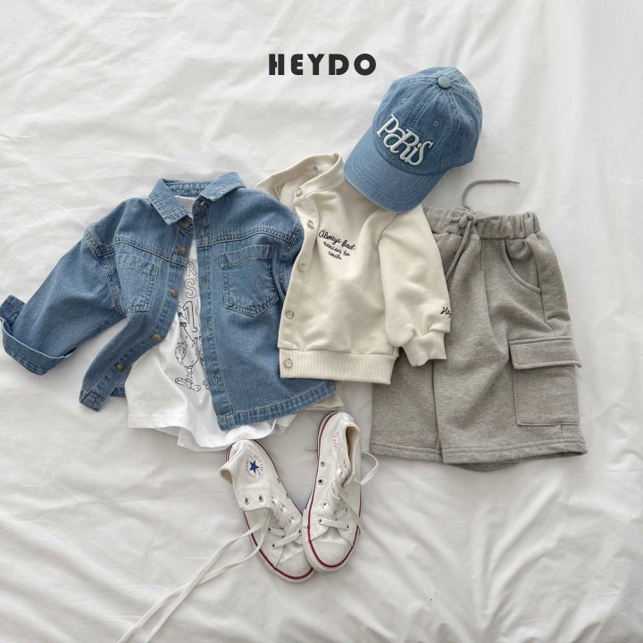 Heydo - Korean Children Fashion - #prettylittlegirls - Friends Short Sleeve Tee - 9