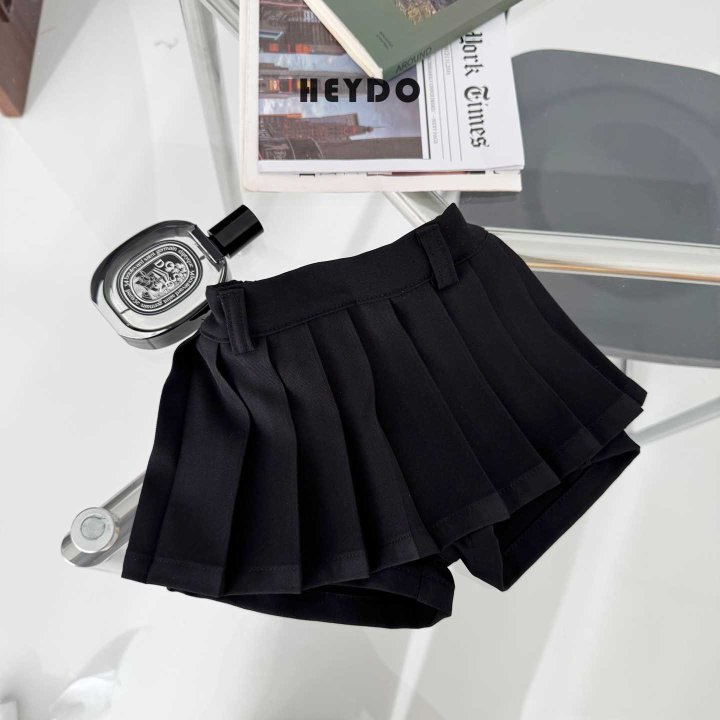 Heydo - Korean Children Fashion - #prettylittlegirls - Hayes Pleated Skirt Shorts - 3