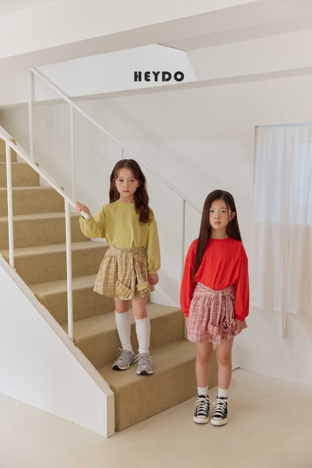 Heydo - Korean Children Fashion - #prettylittlegirls - Vintage Check Skirt - 12
