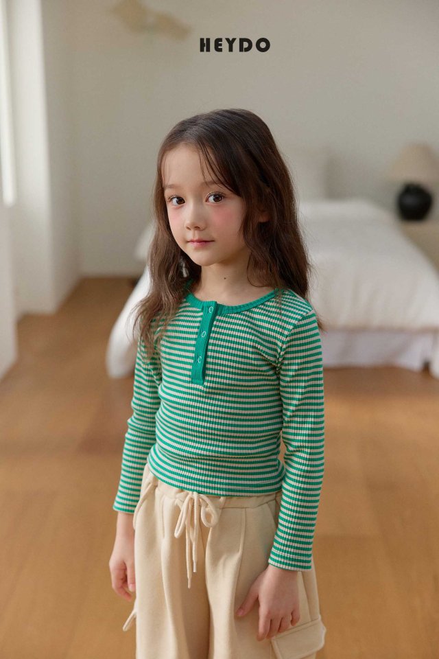 Heydo - Korean Children Fashion - #todddlerfashion - Jelly Button Tee - 12