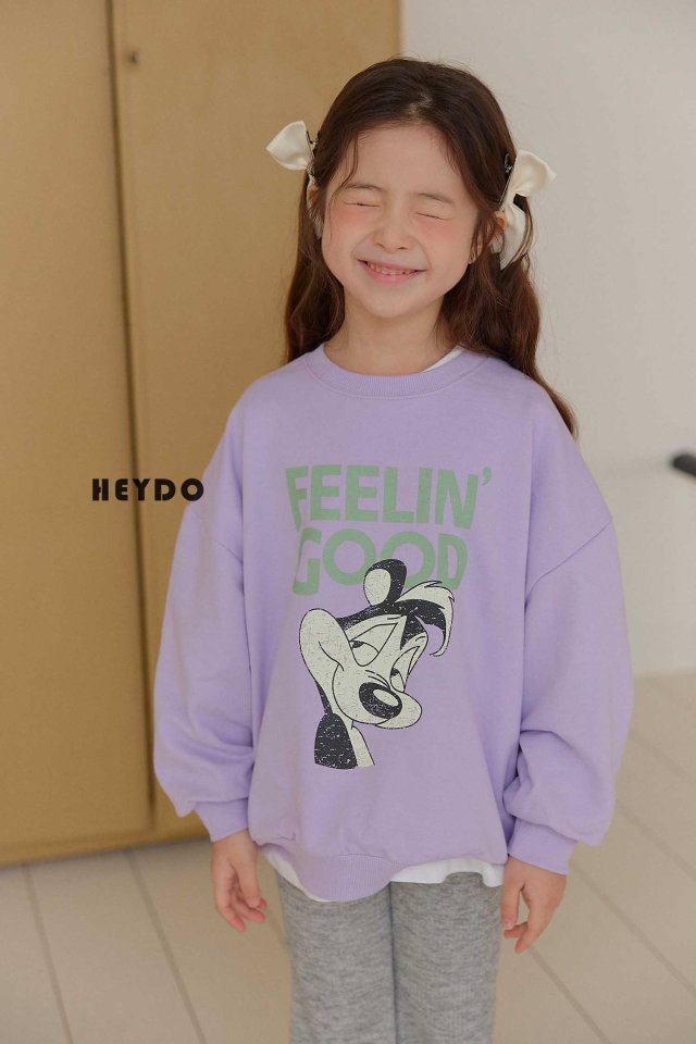 Heydo - Korean Children Fashion - #toddlerclothing - Skunk Sweatshirts - 12