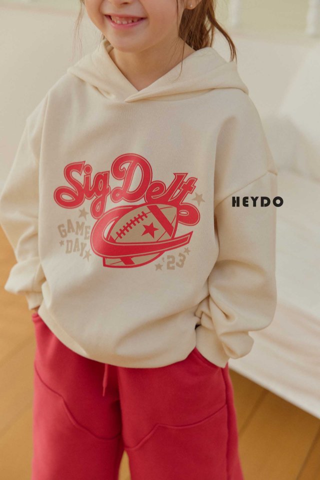 Heydo - Korean Children Fashion - #toddlerclothing - Rugby Hoodie - 11