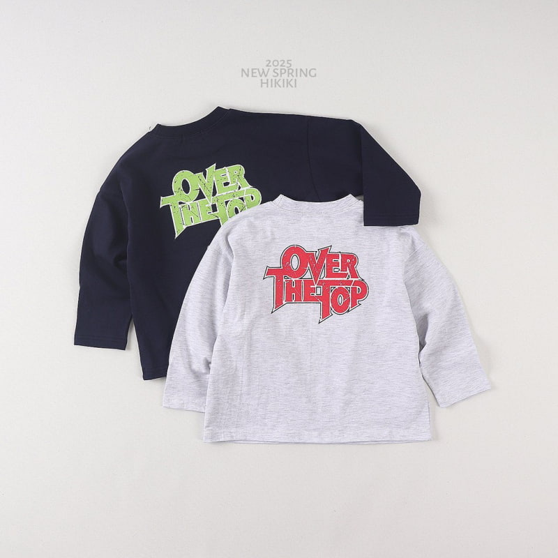 Hikiki - Korean Children Fashion - #kidzfashiontrend - Over Tee - 4