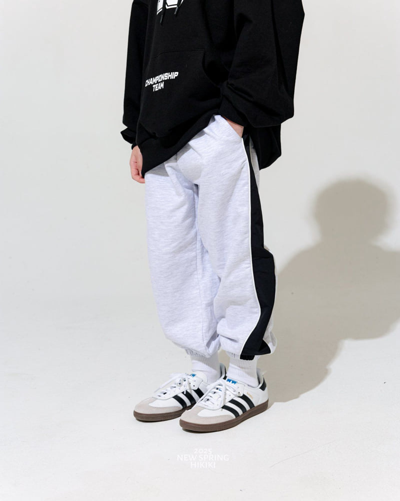 Hikiki - Korean Children Fashion - #Kfashion4kids - Two-line Jogger Pants - 8