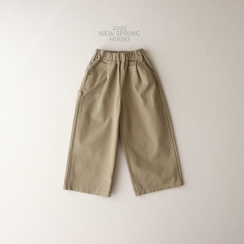 Hikiki - Korean Children Fashion - #childofig - Cotton Wide Pants
