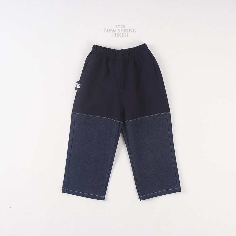 Hikiki - Korean Children Fashion - #childofig - Denim Banding Pants - 9