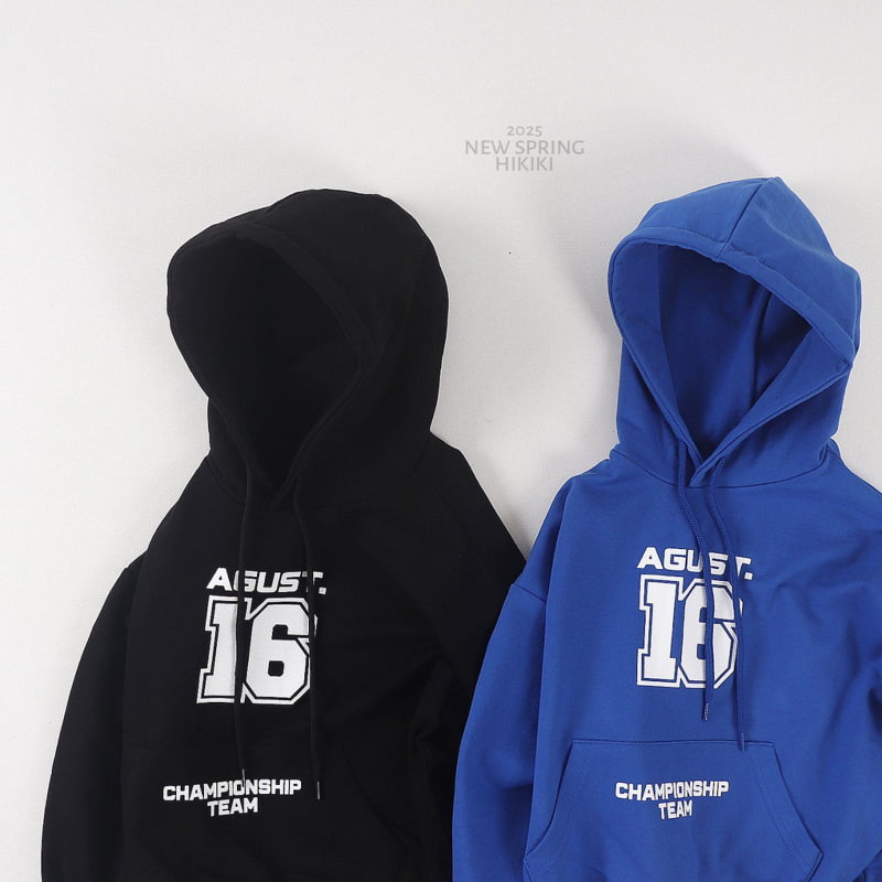 Hikiki - Korean Children Fashion - #childofig - 16 Number Hood Tee - 6