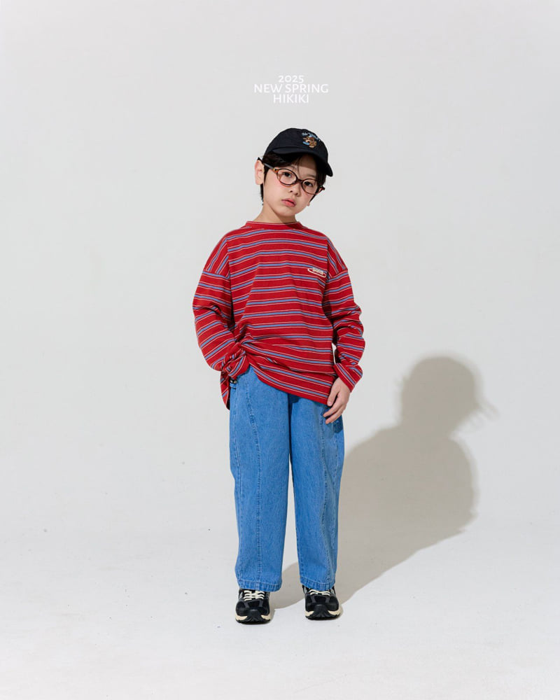 Hikiki - Korean Children Fashion - #prettylittlegirls - Stripe Tee - 4