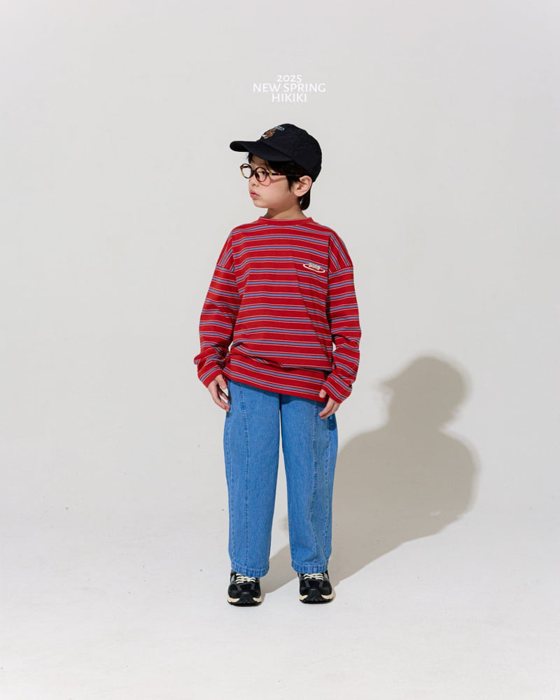 Hikiki - Korean Children Fashion - #childofig - Stripe Tee - 5