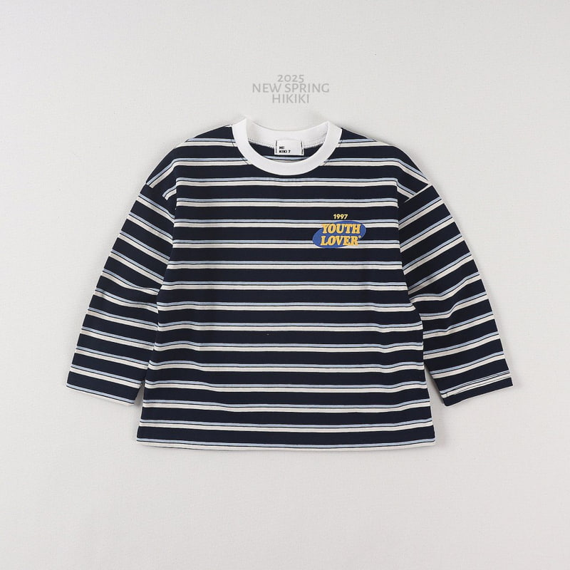 Hikiki - Korean Children Fashion - #childrensboutique - Youth Stripe Tee - 5
