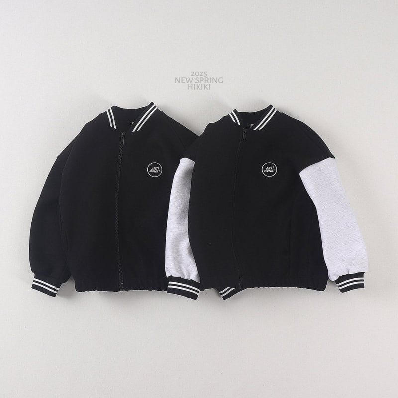 Hikiki - Korean Children Fashion - #childrensboutique - Baseball Jumper - 3