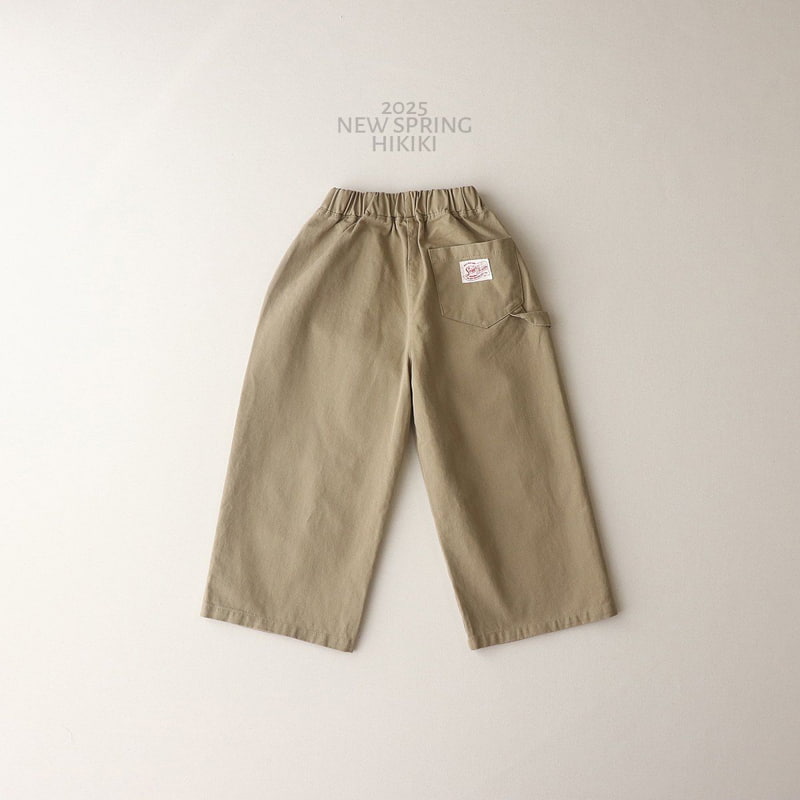Hikiki - Korean Children Fashion - #designkidswear - Cotton Wide Pants - 3