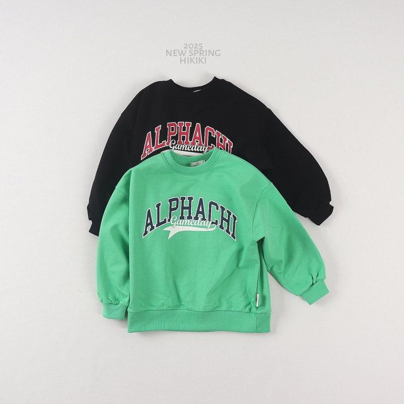 Hikiki - Korean Children Fashion - #designkidswear - Alphachi Sweatshirts - 3