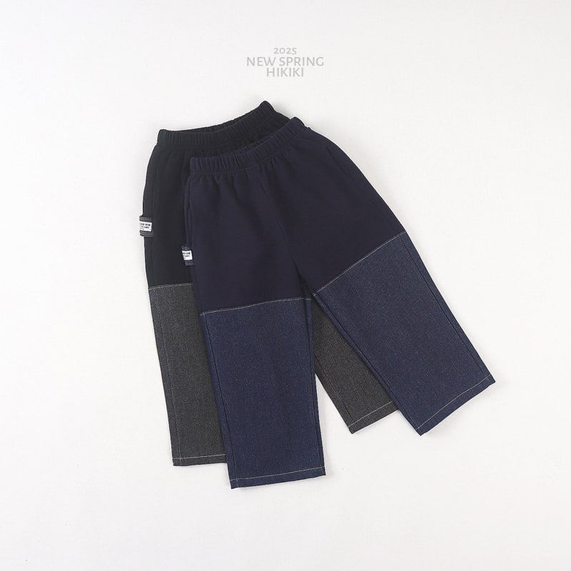 Hikiki - Korean Children Fashion - #discoveringself - Denim Banding Pants - 12