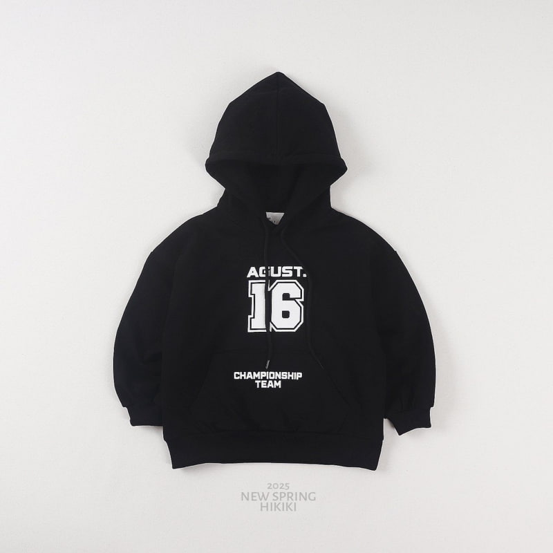Hikiki - Korean Children Fashion - #discoveringself - 16 Number Hood Tee - 9