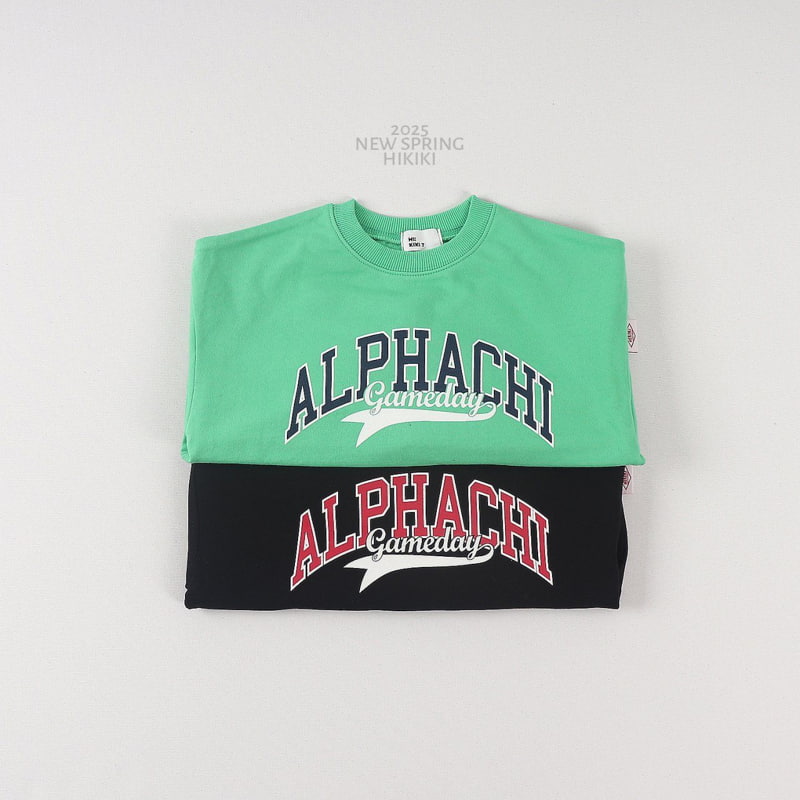 Hikiki - Korean Children Fashion - #designkidswear - Alphachi Sweatshirts - 4