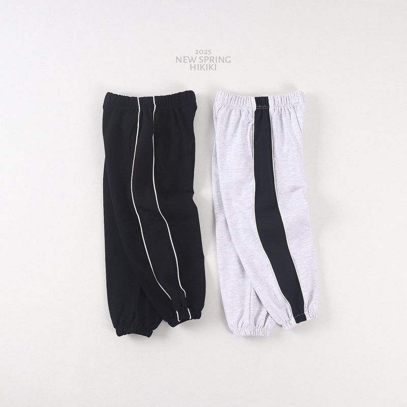 Hikiki - Korean Children Fashion - #discoveringself - Two Stripe Line Jogger Pants - 9