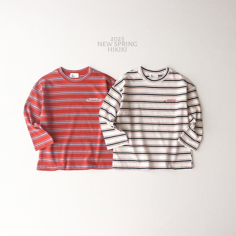 Hikiki - Korean Children Fashion - #fashionkids - Stripe Tee