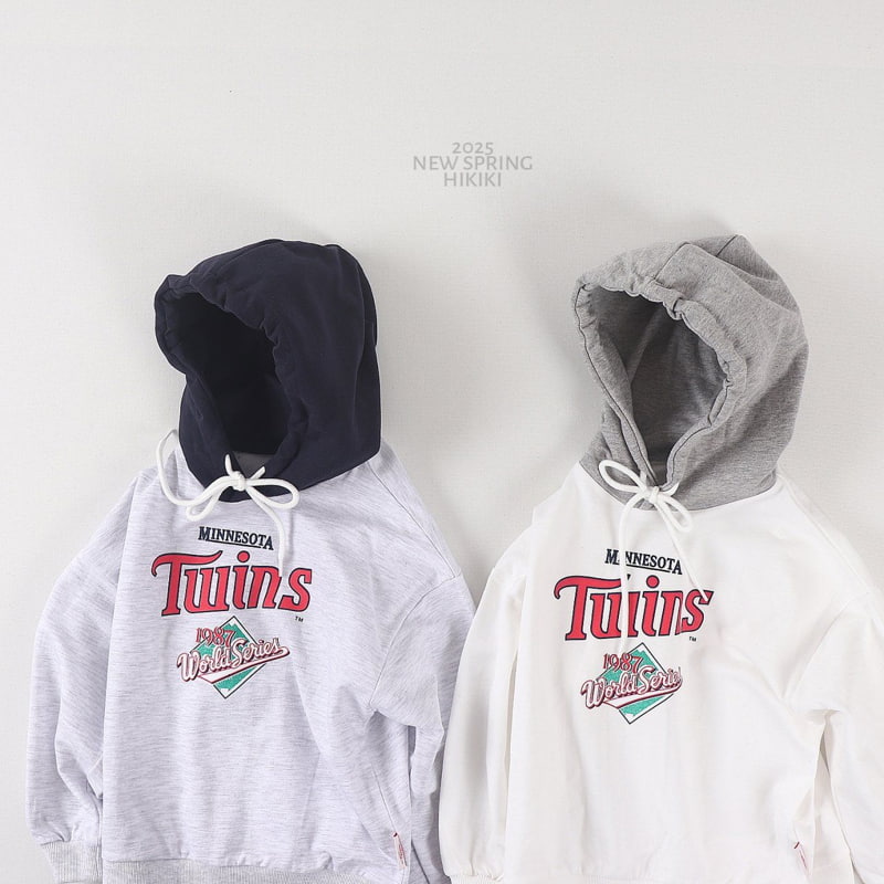 Hikiki - Korean Children Fashion - #fashionkids - Twins Hoodie - 2