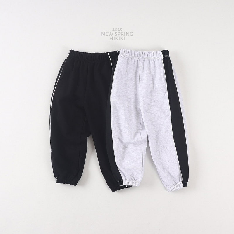 Hikiki - Korean Children Fashion - #fashionkids - Two Stripe Line Jogger Pants - 10