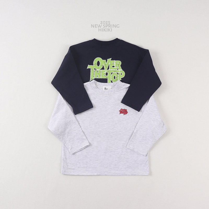 Hikiki - Korean Children Fashion - #kidsstore - Over Tee - 2