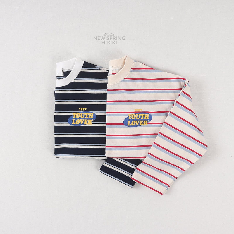 Hikiki - Korean Children Fashion - #kidsstore - Youth Stripe Tee - 10