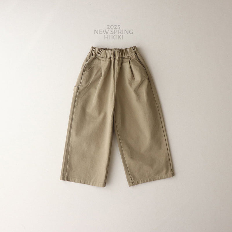 Hikiki - Korean Children Fashion - #kidsstore - Cotton Wide Pants