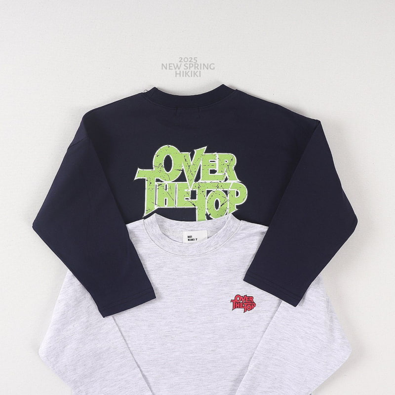 Hikiki - Korean Children Fashion - #kidzfashiontrend - Over Tee - 3