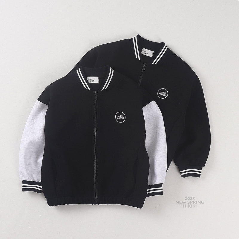 Hikiki - Korean Children Fashion - #kidzfashiontrend - Baseball Jumper