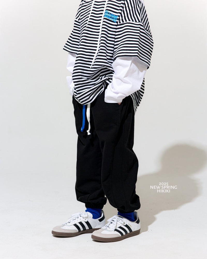 Hikiki - Korean Children Fashion - #littlefashionista - String Jogger Pants - 3