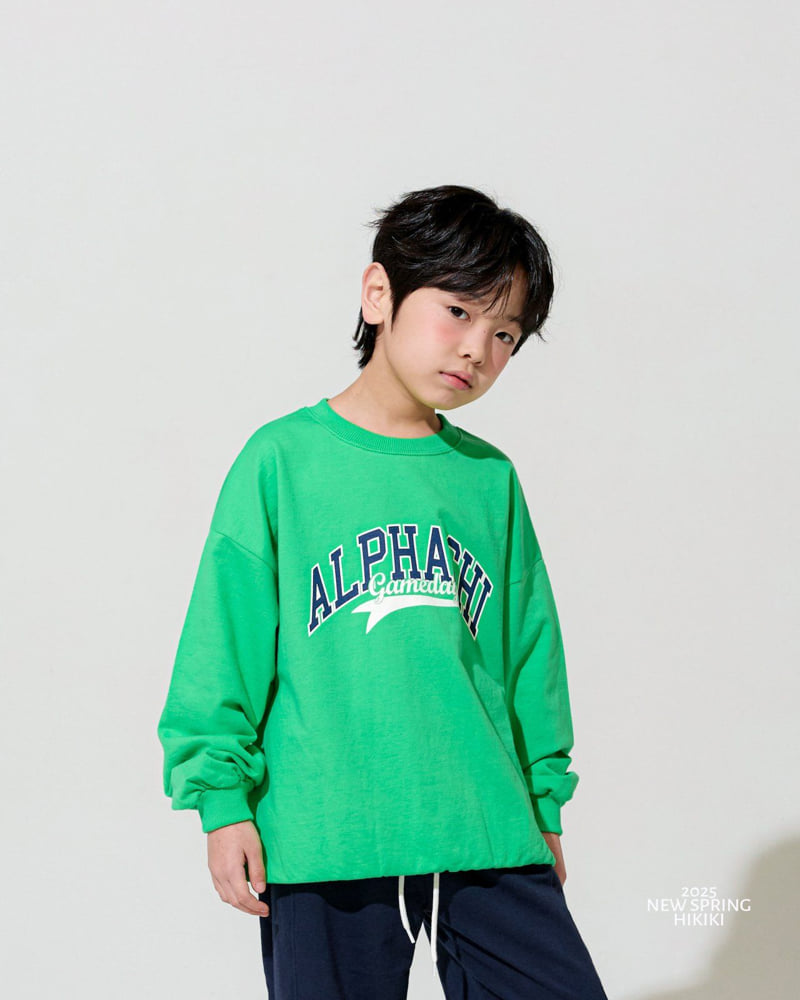 Hikiki - Korean Children Fashion - #littlefashionista - Alpha Chi Sweatshirts - 2