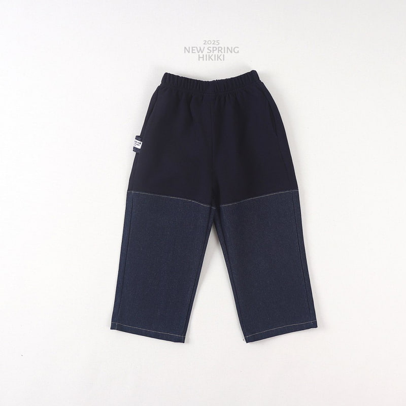 Hikiki - Korean Children Fashion - #magicofchildhood - Denim Banding Pants - 3