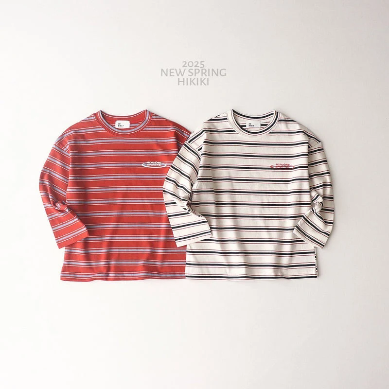 Hikiki - Korean Children Fashion - #magicofchildhood - Stripe Tee