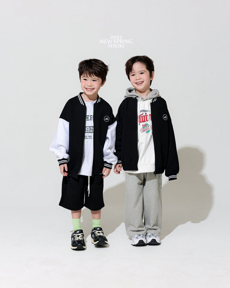 Hikiki - Korean Children Fashion - #littlefashionista - Baseball Jumper - 4