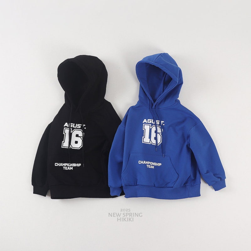 Hikiki - Korean Children Fashion - #minifashionista - 16 Number Hood Tee