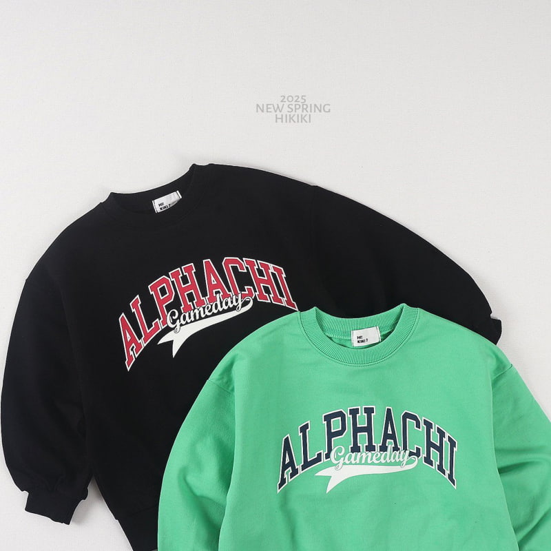 Hikiki - Korean Children Fashion - #minifashionista - Alphachi Sweatshirts - 12