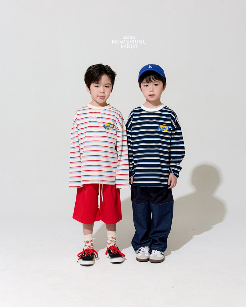 Hikiki - Korean Children Fashion - #minifashionista - Youth Stripe Tee - 7