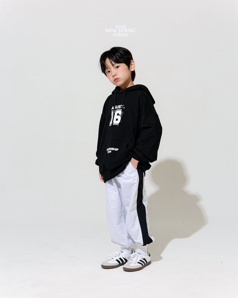 Hikiki - Korean Children Fashion - #minifashionista - Two-line Jogger Pants - 11