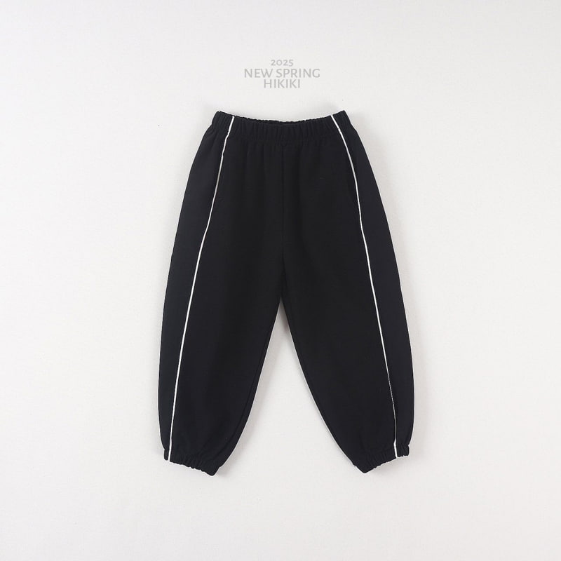 Hikiki - Korean Children Fashion - #minifashionista - Two Stripe Line Jogger Pants - 4