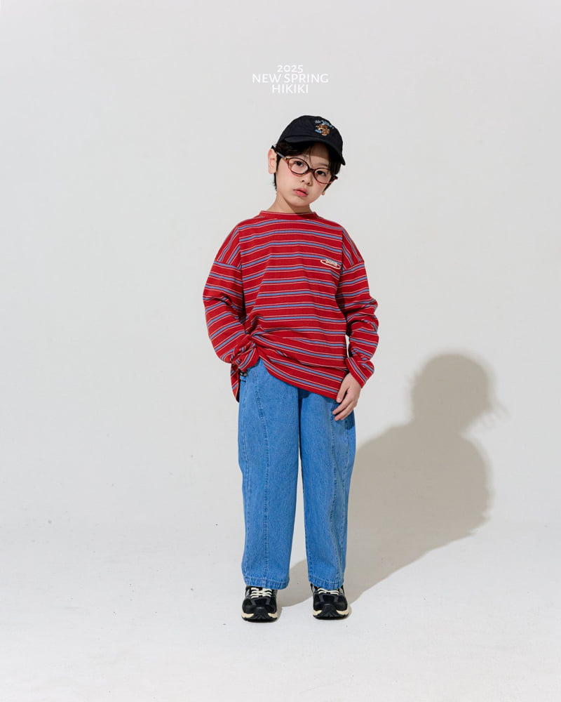 Hikiki - Korean Children Fashion - #prettylittlegirls - Stripe Tee - 3
