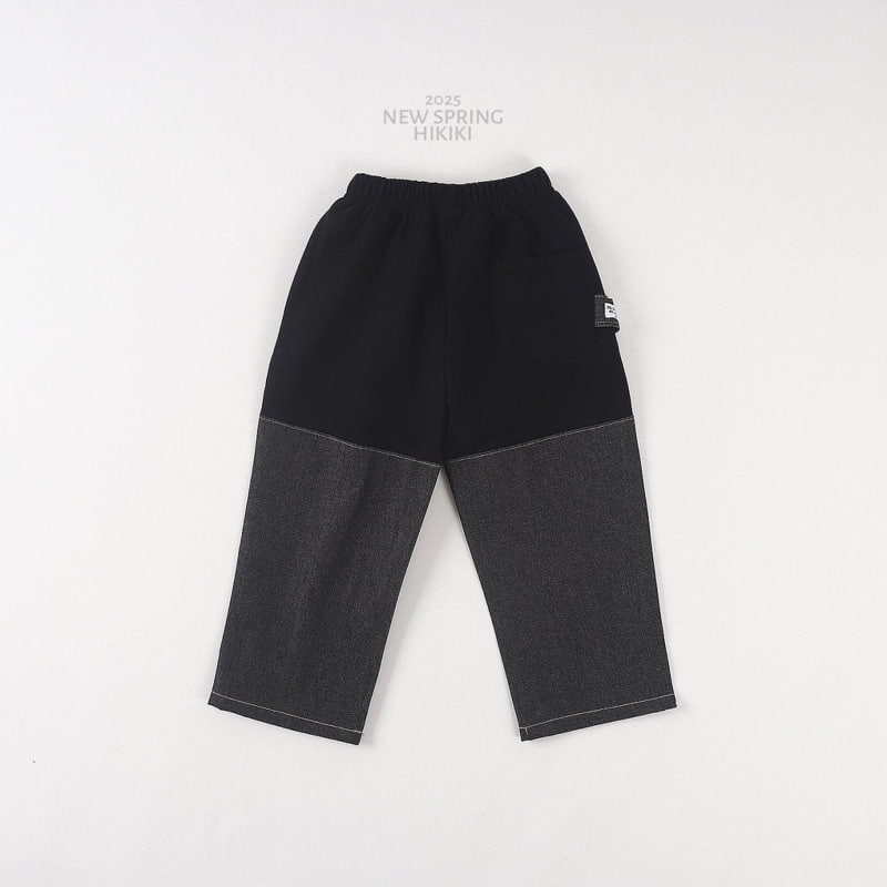 Hikiki - Korean Children Fashion - #stylishchildhood - Denim Banding Pants - 8