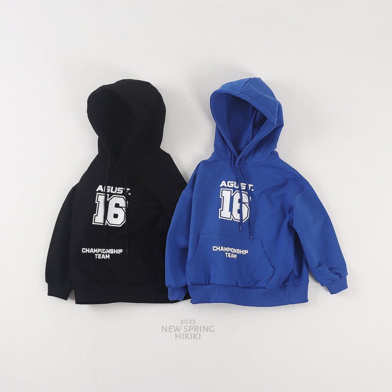 Hikiki - Korean Children Fashion - #stylishchildhood - 16 Number Hood Tee - 5