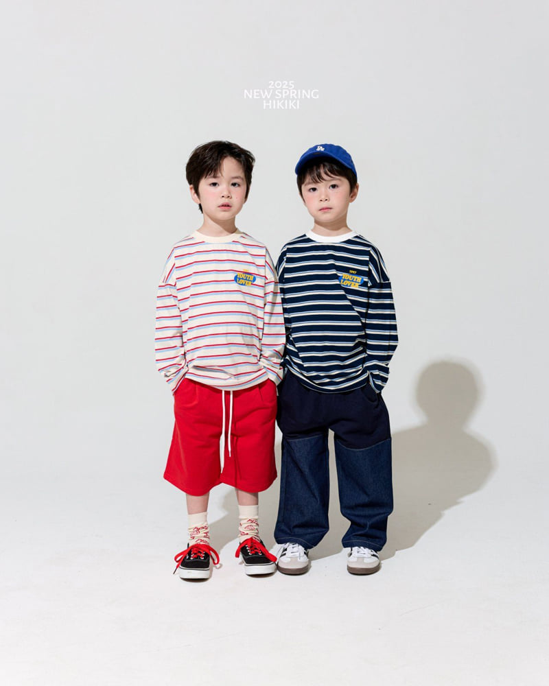Hikiki - Korean Children Fashion - #stylishchildhood - Youth Stripe Tee - 11