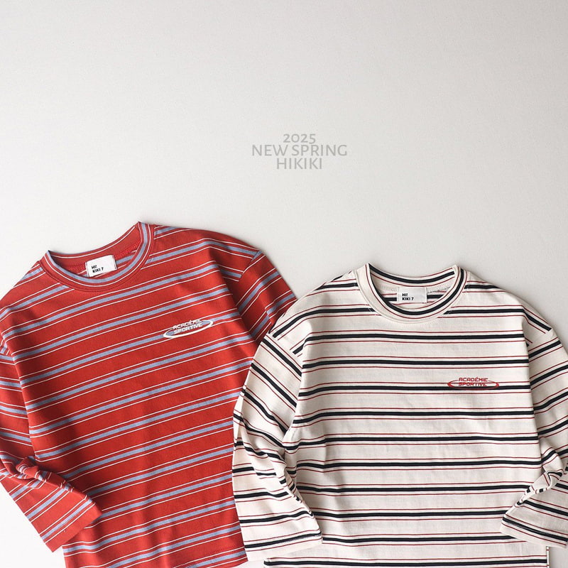 Hikiki - Korean Children Fashion - #todddlerfashion - Stripe Tee - 10