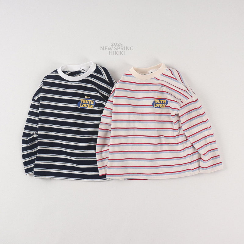 Hikiki - Korean Children Fashion - #todddlerfashion - Youth Stripe Tee